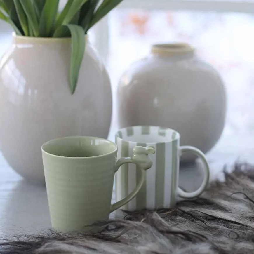 Stripekopp Harekopp Grønn 2pk