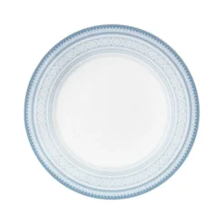 TALLERKEN FLAT 22 CM BLÅ - 4PK