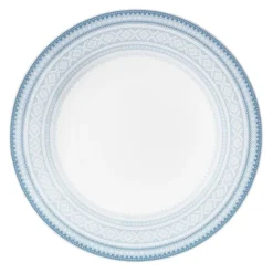 TALLERKEN FLAT 22 CM BLÅ - 4PK