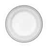 TALLERKEN FLAT 22 CM GRÅ - 4PK