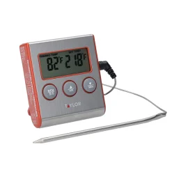 Taylor Digitalt Termometer m/Sonde Rustfritt Stål