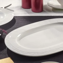 Villeroy & Boch White Pearl Ovalt Fat 41cm