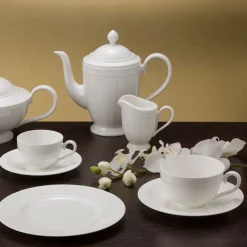 Villeroy & Boch White Pearl Skål til Frokostkopp 40cl