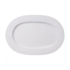 Villeroy & Boch White Pearl Ovalt Fat 35cm