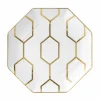 Wedgwood Arris asjett Oktagonal 23cm hvit