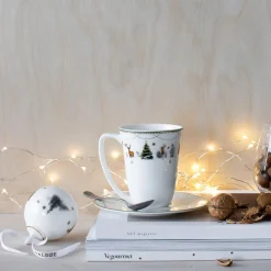 Wik & Walsøe Julemorgen Girlander Skål Til Krus 30cl