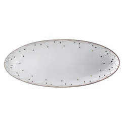 Wik & Walsøe Julemorgen Girlander Ovalt Fat 41cm