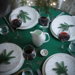 Wik & Walsøe Julemorgen Girlander Tallerken 28cm 2pk