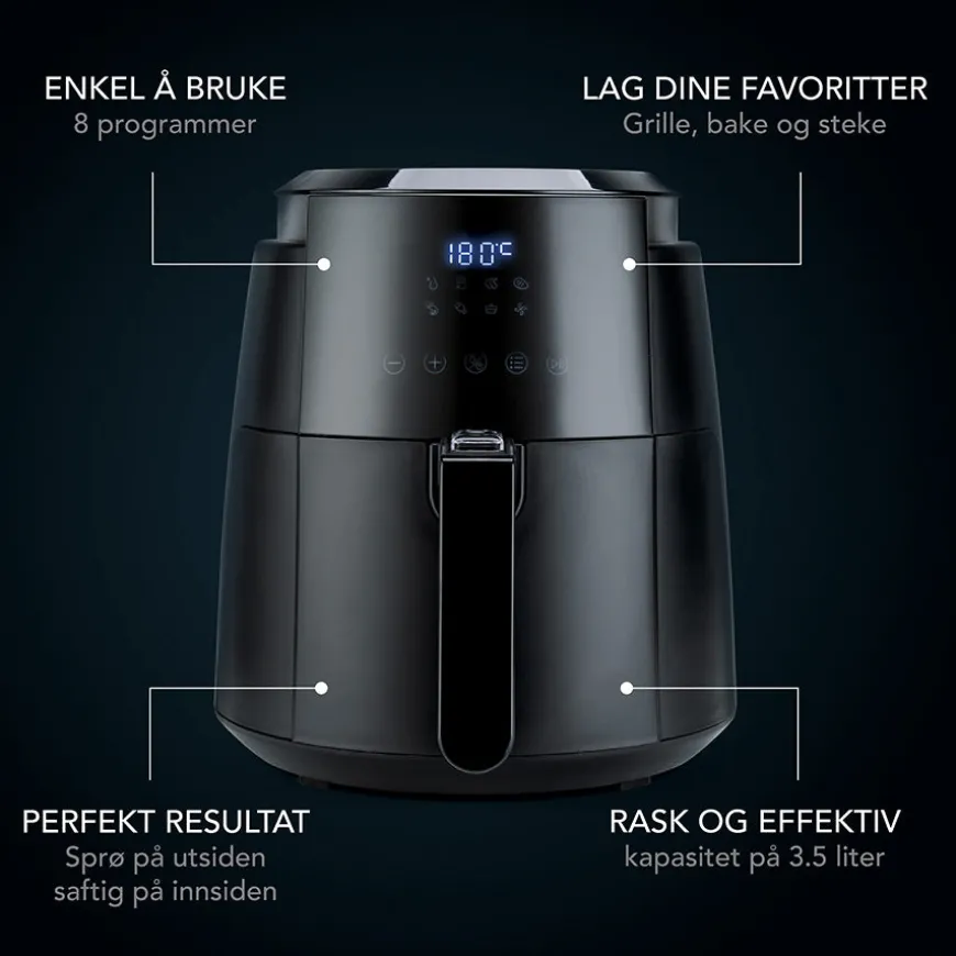 Wilfa Air Fryer 1500W 3,5 Liter