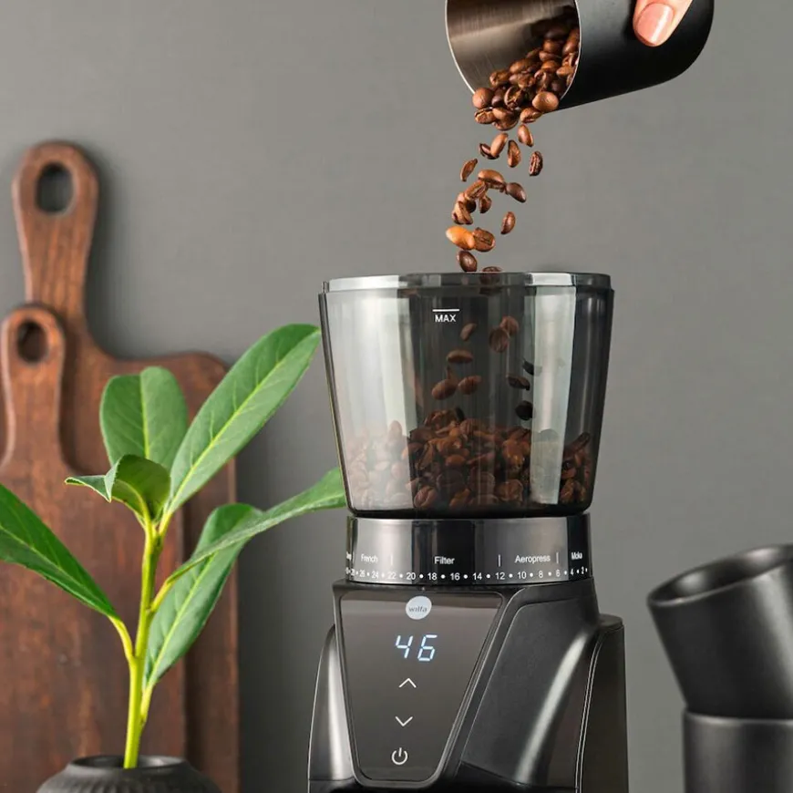 Wilfa Balance Kaffekvern CG1B-275 Matt Sort