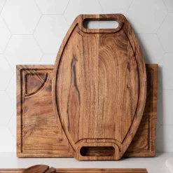 Woods Skjærefjøl Oval 46x30cm